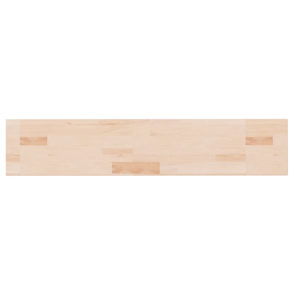 Ripiano 100x20x2,5 cm Legno Massello di Rovere Non Trattato | homemem39