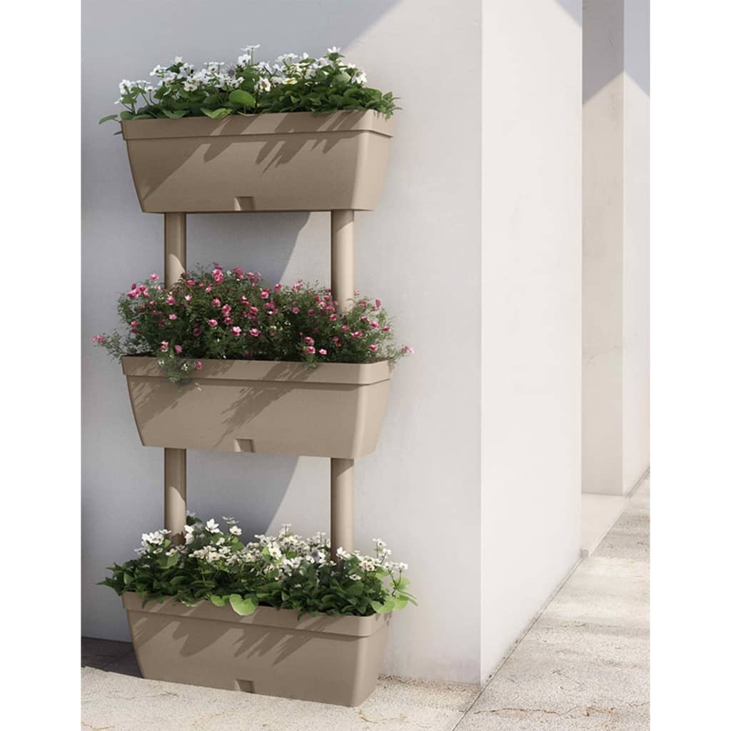 Fioriere da Giardino 6 pz Grigio Talpa | homemem39