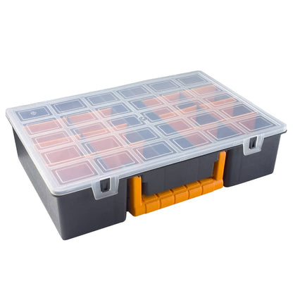 Cassette a Scomparti 2 pz Divisori Rimovibili 360x250x85 mm PP | homemem39