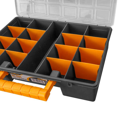 Cassette a Scomparti 2 pz Divisori Rimovibili 360x250x85 mm PP | homemem39