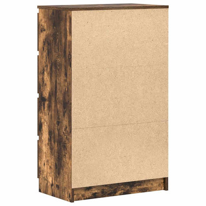 Credenza Rovere Fumo 60x35x98,5 cm in Legno Multistrato - homemem39