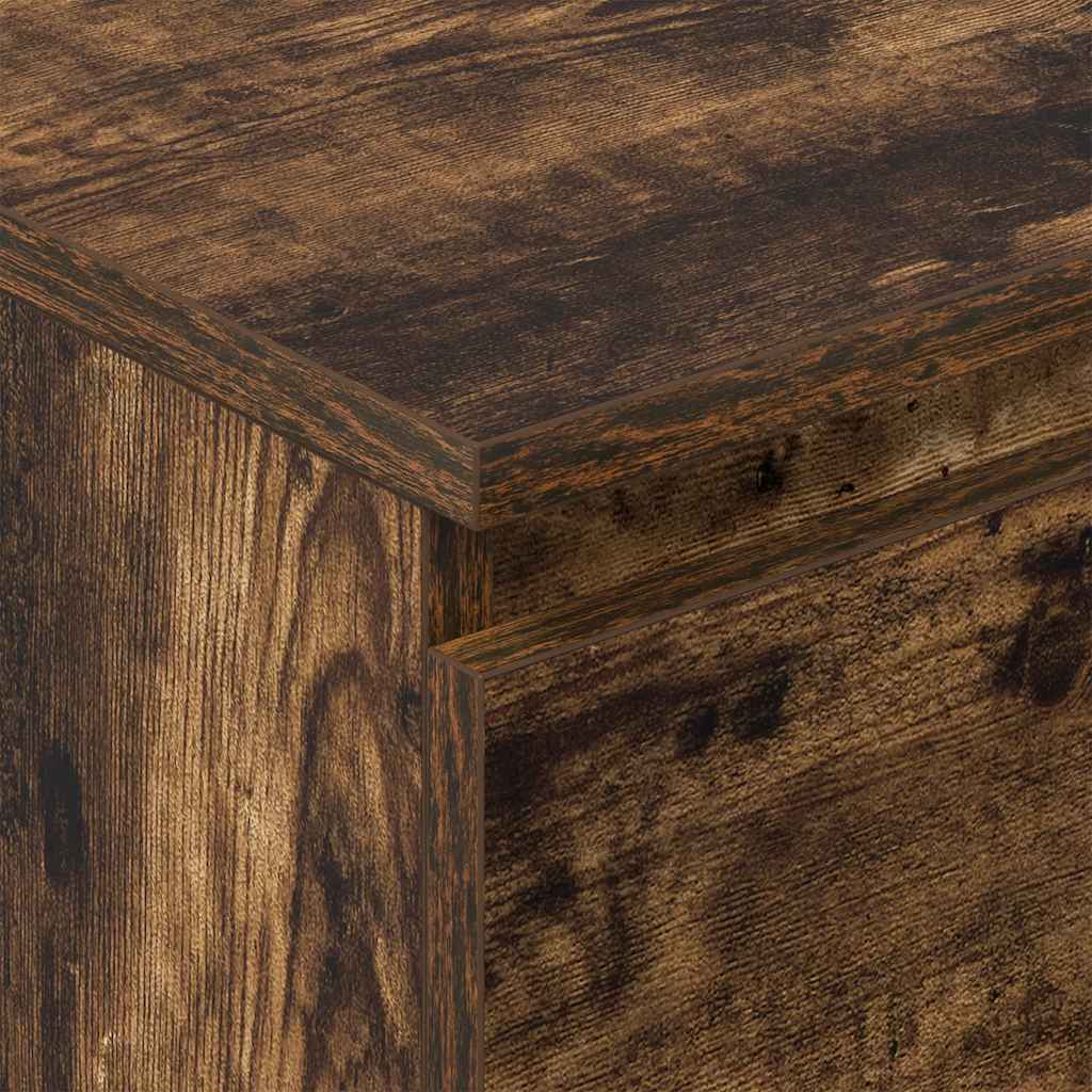 Credenza Rovere Fumo 60x35x98,5 cm in Legno Multistrato - homemem39