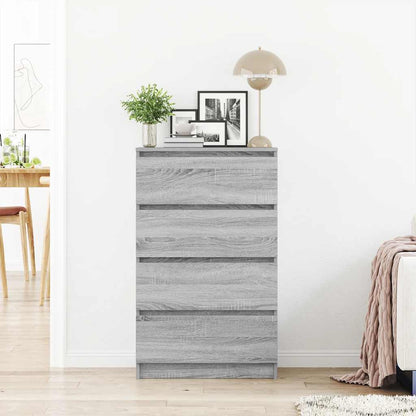 Credenza Grigio Sonoma 60x35x98,5 cm in Legno Multistrato - homemem39