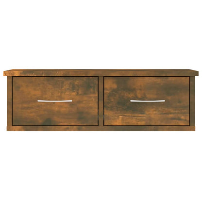 Armadietto Parete Rovere Fumo 60x26x18,5cm Legno Ingegnerizzato | homemem39
