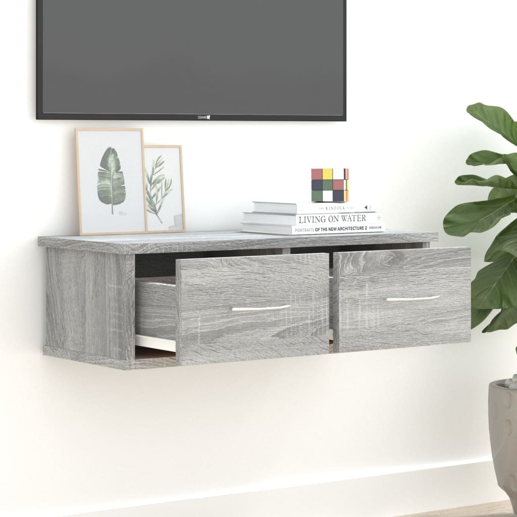 Libreria Grigio Sonoma 60x26x18,5cm in Legno Ingegnerizzato | homemem39