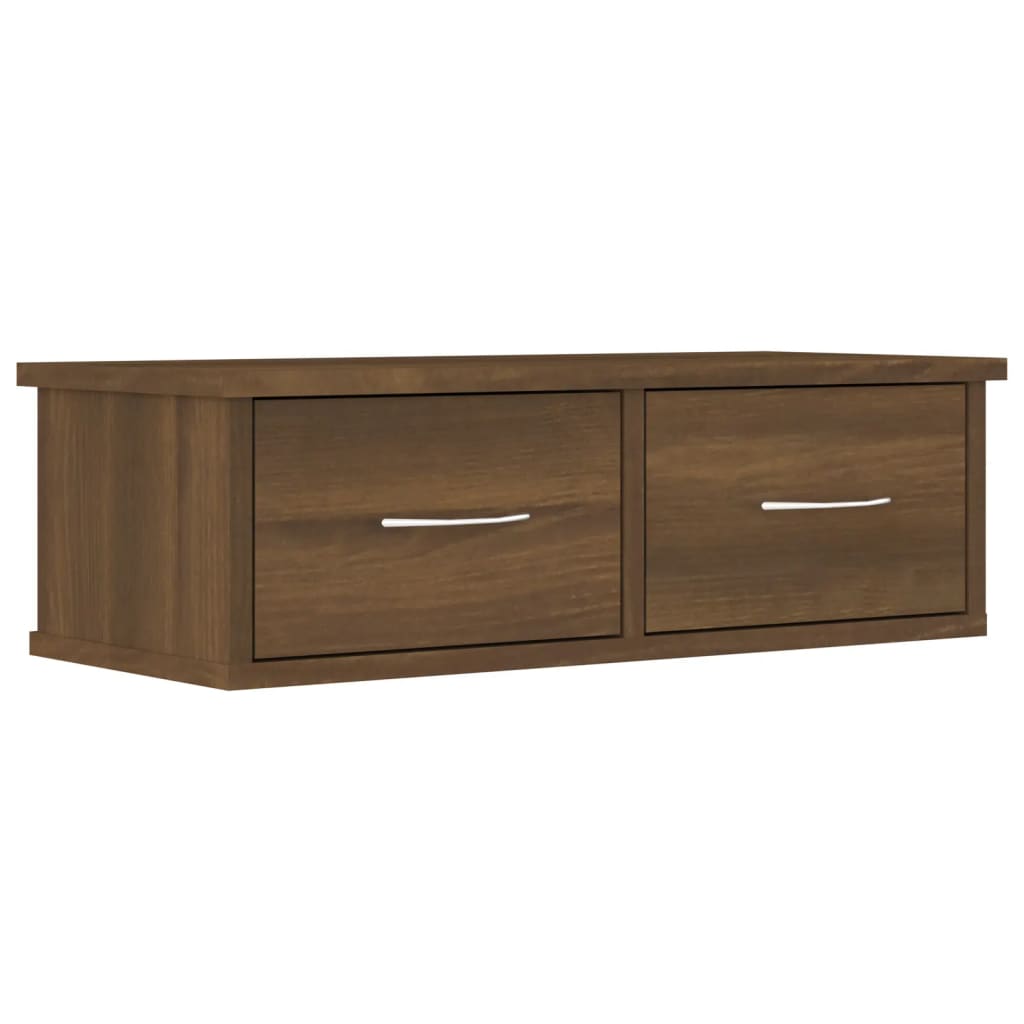 Armadietto Parete Rovere Marrone 60x26x18,5cm Legno Multistrato | homemem39