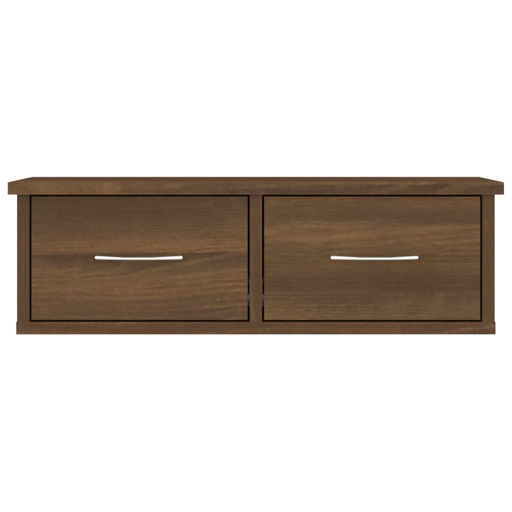 Armadietto Parete Rovere Marrone 60x26x18,5cm Legno Multistrato | homemem39