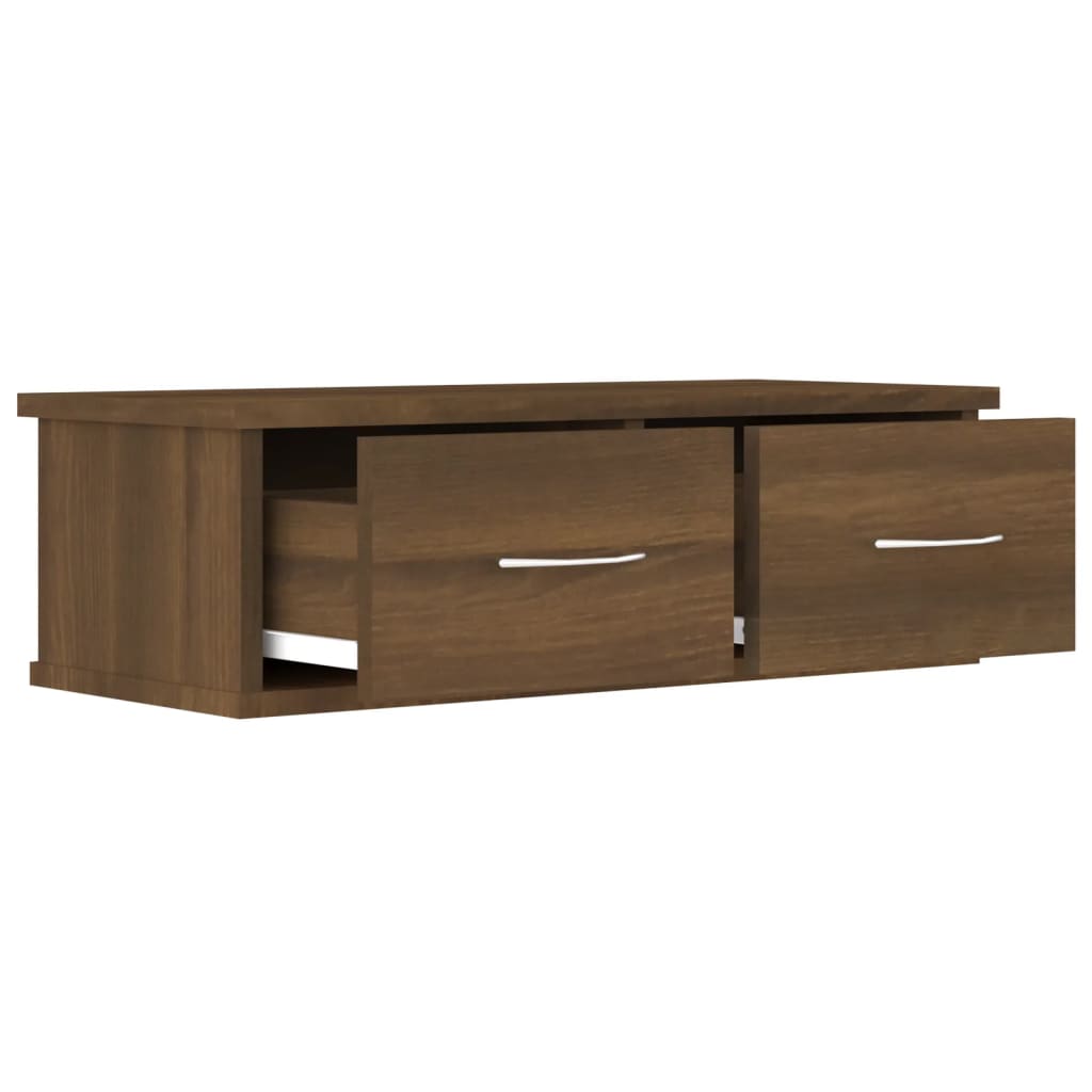 Armadietto Parete Rovere Marrone 60x26x18,5cm Legno Multistrato | homemem39