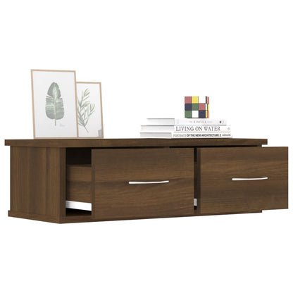 Armadietto Parete Rovere Marrone 60x26x18,5cm Legno Multistrato | homemem39