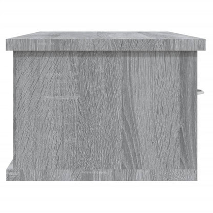 Mobile a Muro Grigio Sonoma 88x26x18,5 cm in Legno Multistrato | homemem39