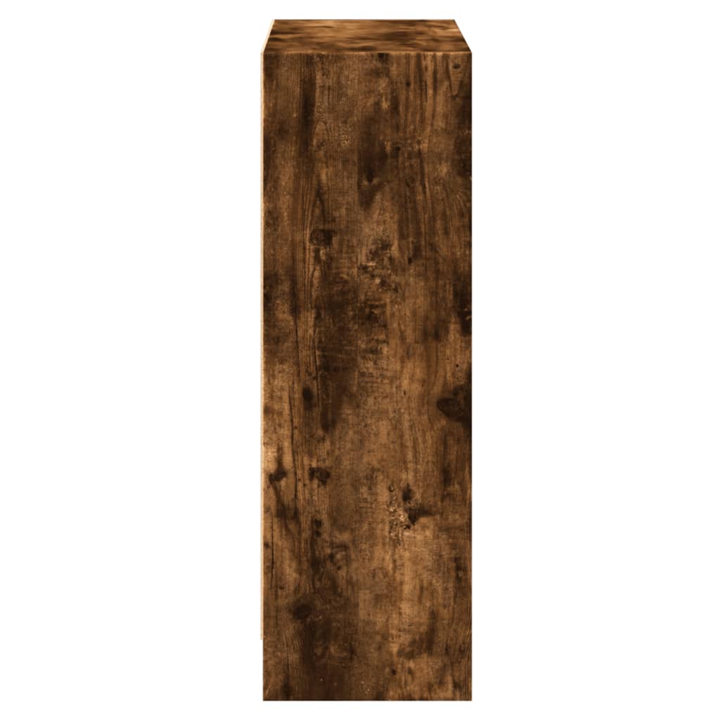 Libreria Rovere Fumo 60x24x76 cm in Legno Multistrato | homemem39