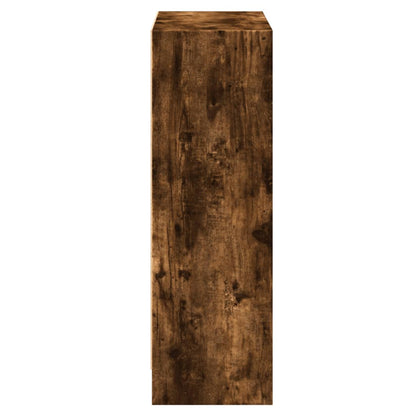 Libreria Rovere Fumo 60x24x76 cm in Legno Multistrato | homemem39