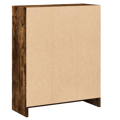 Libreria Rovere Fumo 60x24x76 cm in Legno Multistrato | homemem39
