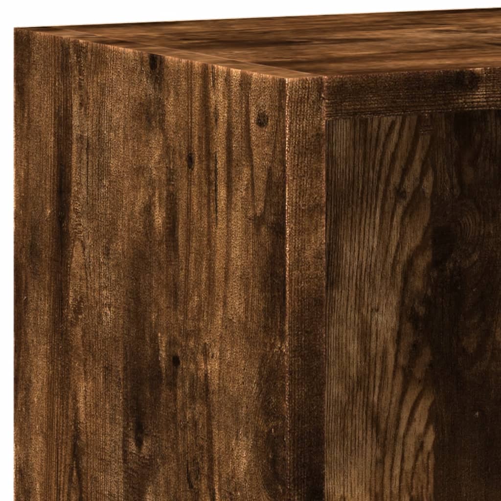 Libreria Rovere Fumo 60x24x76 cm in Legno Multistrato | homemem39