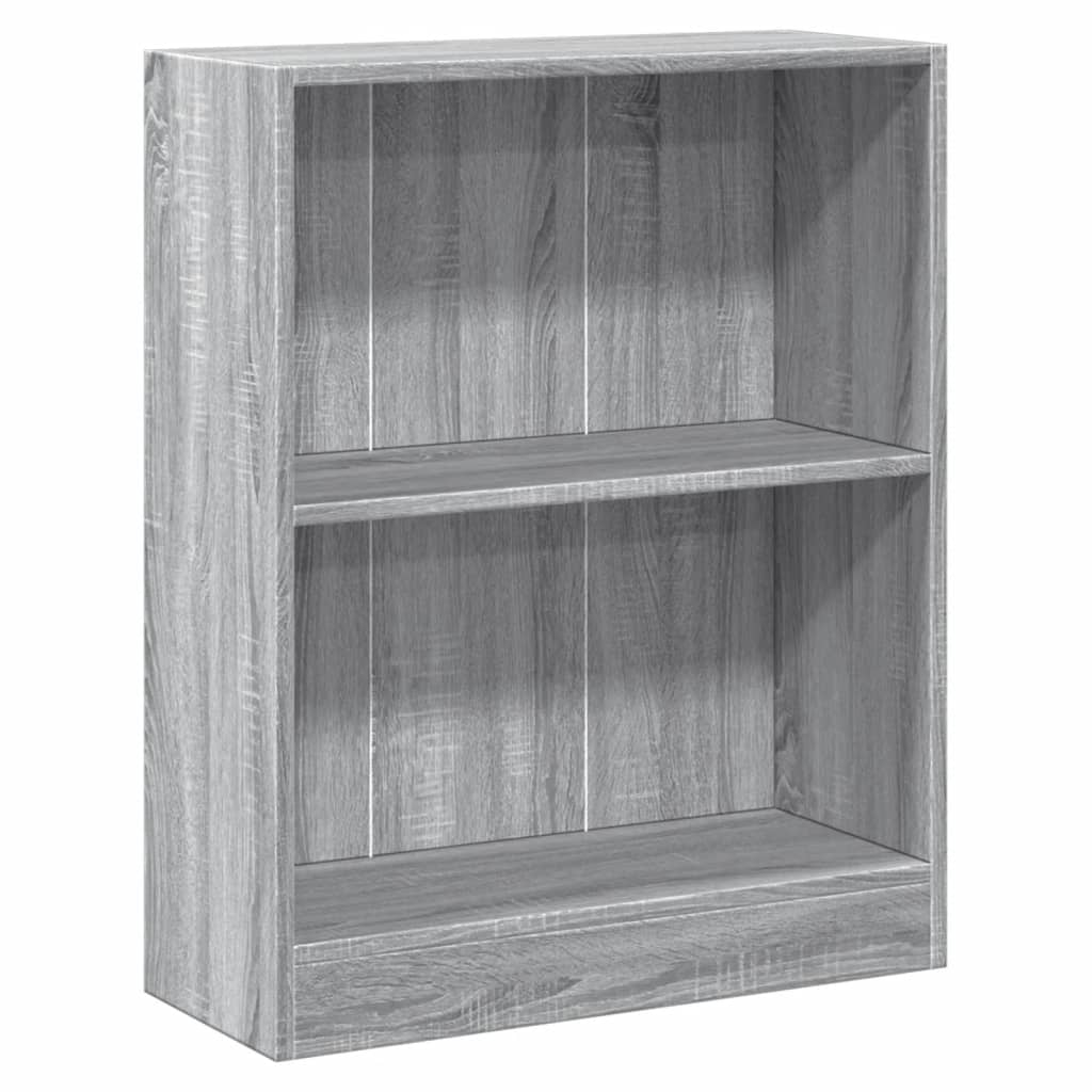Libreria Grigio Sonoma 60x24x76 cm in Legno Multistrato | homemem39