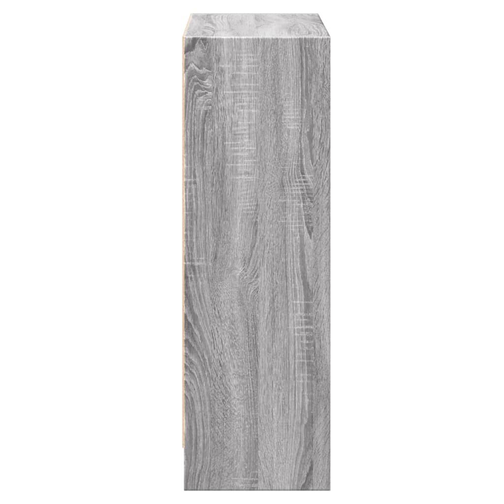 Libreria Grigio Sonoma 60x24x76 cm in Legno Multistrato | homemem39