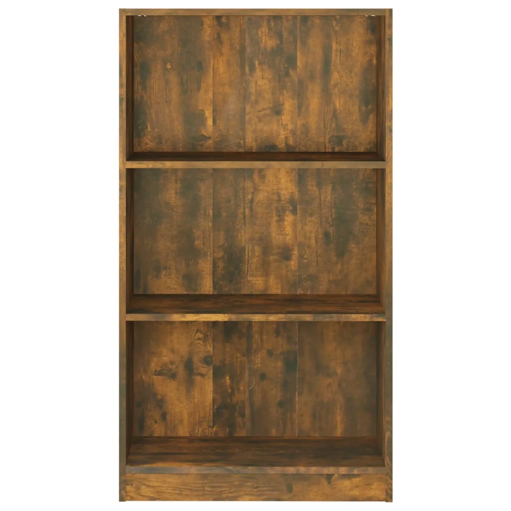 Libreria Rovere Fumo 60x24x109 cm in Legno Multistrato - homemem39