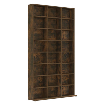 Mobile Porta CD Rovere Fumo 102x23x177,5 cm Legno Multistrato - homemem39