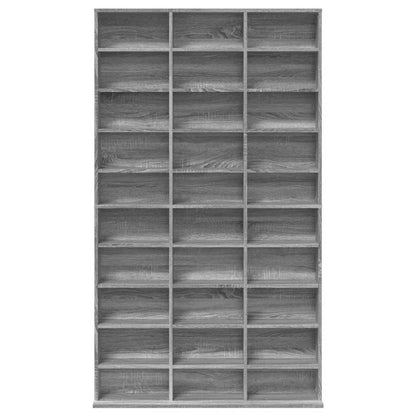 Mobile Porta CD Grigio Sonoma 102x23x177,5 cm Legno Multistrato | homemem39