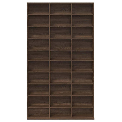 Mobile Porta CD Rovere Marrone 102x23x177,5cm Legno Multistrato | homemem39