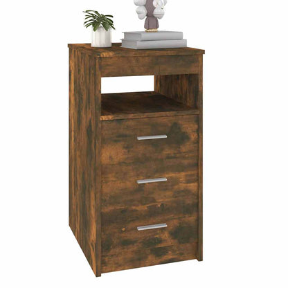 Cassettiera 40x50x76 cm in legno multistrato