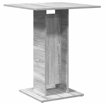 Tavolo da Bistrot Grigio Sonoma 60x60x75 cm Legno Multistrato - homemem39