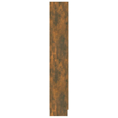 Comodino Rovere Fumo 82,5x30,5x185,5 cm in Legno Multistrato | homemem39