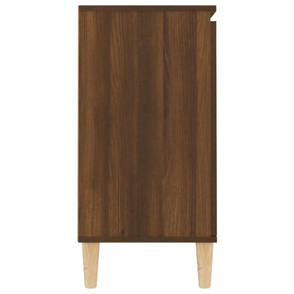 Credenza Rovere Marrone 101x35x70 cm in Legno Ingegnerizzato - homemem39