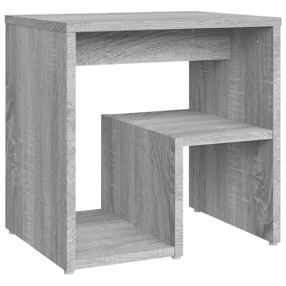 Comodino Grigio Sonoma 40x30x40 cm in Legno Multistrato - homemem39