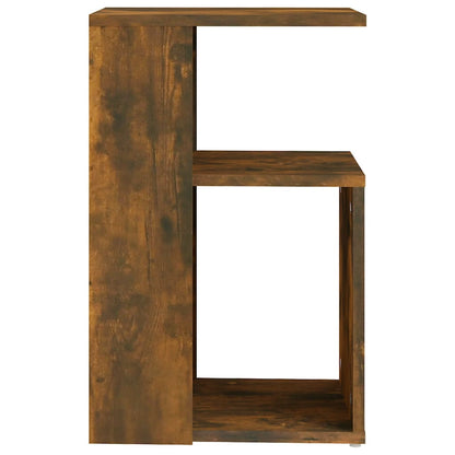 Tavolino da Salotto Rovere Fumo 36x30x56cm Legno Multistrato - homemem39