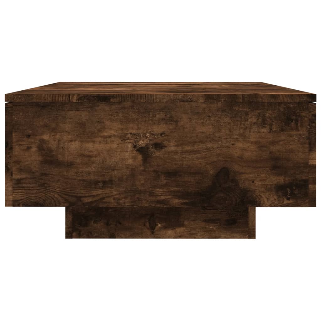 Tavolino da Salotto Rovere Fumo 90x60x31 cm Legno Multistrato | homemem39