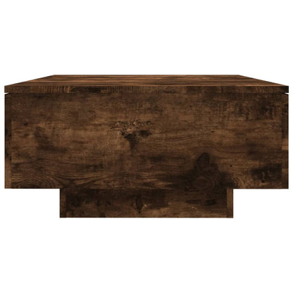 Tavolino da Salotto Rovere Fumo 90x60x31 cm Legno Multistrato | homemem39
