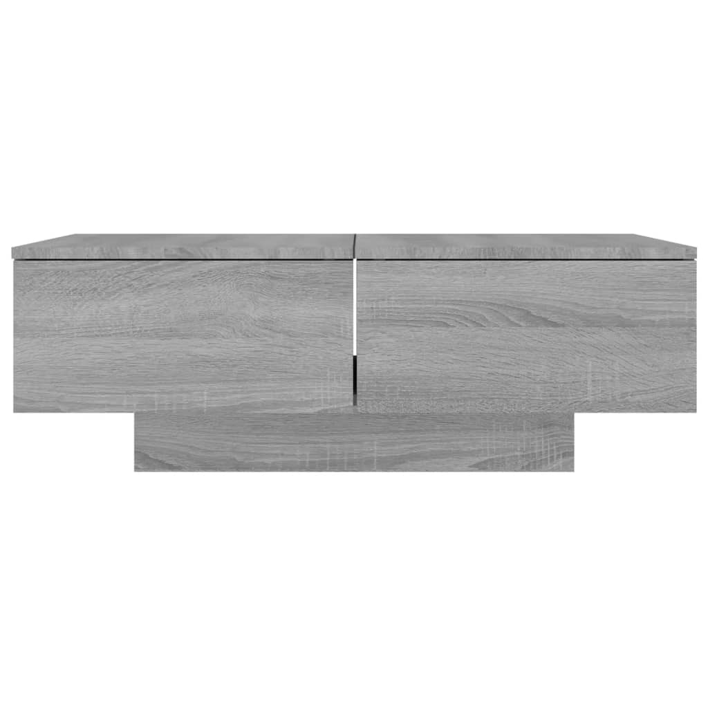 Tavolino da Salotto Grigio Sonoma 90x60x31 cm Legno Multistrato - homemem39