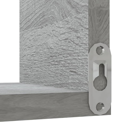 Scaffale Parete Angolo Grigio Sonoma 40x40x50cm Multistrato | homemem39
