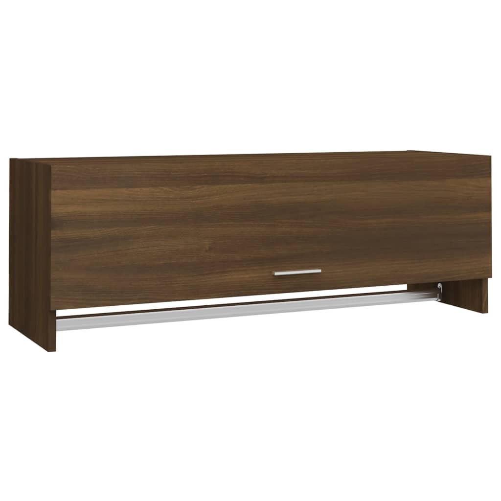Armadio Rovere Marrone 100x32,5x35 cm in Legno Ingegnerizzato - homemem39