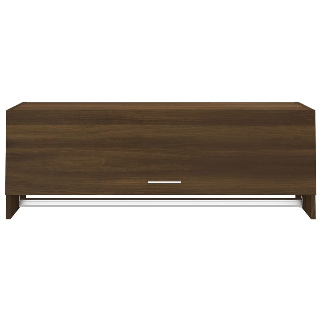 Armadio Rovere Marrone 100x32,5x35 cm in Legno Ingegnerizzato - homemem39