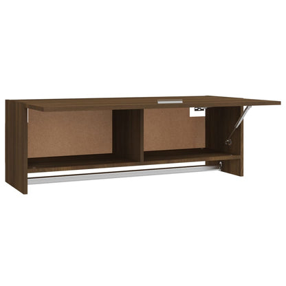 Armadio Rovere Marrone 100x32,5x35 cm in Legno Ingegnerizzato - homemem39