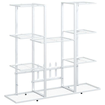 Portafiori 94,5x25x89 cm Ferro Bianco
