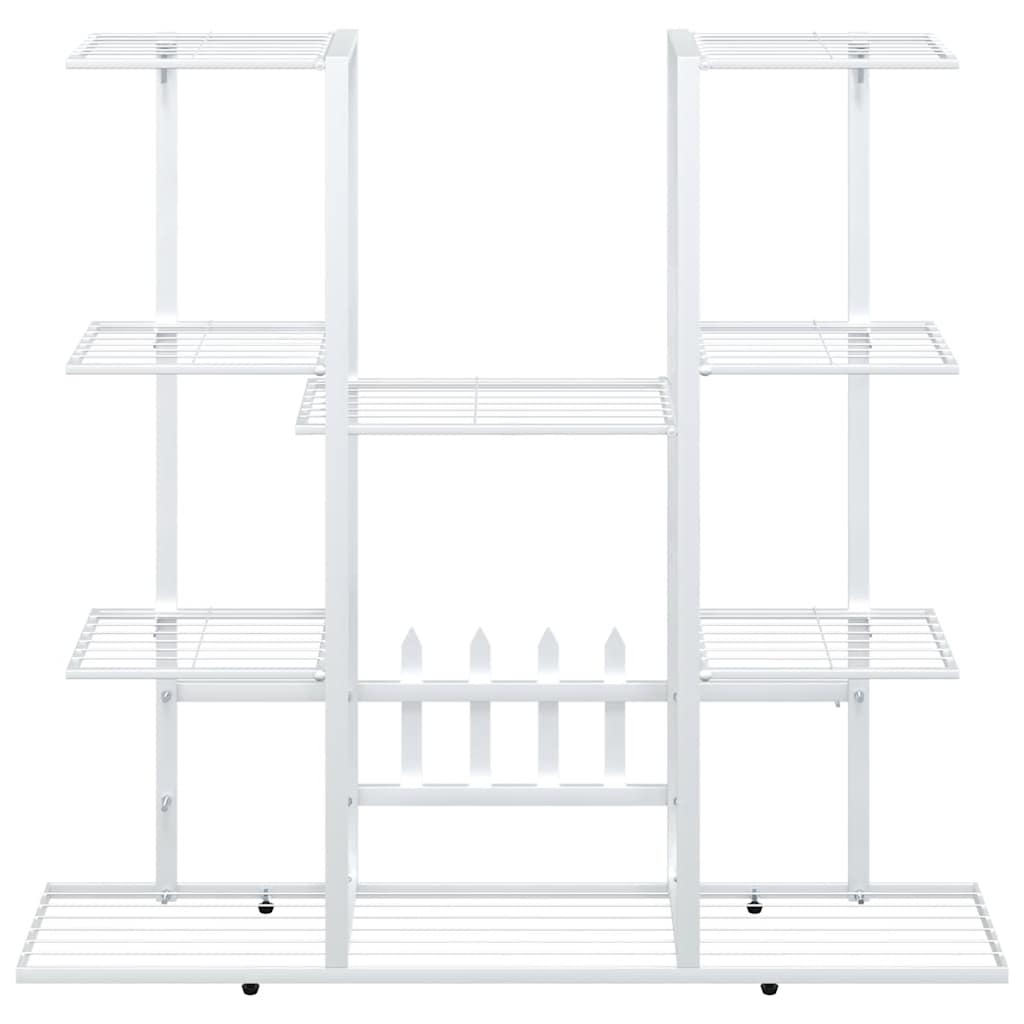 Flower holder 94.5x25x89 cm White Iron