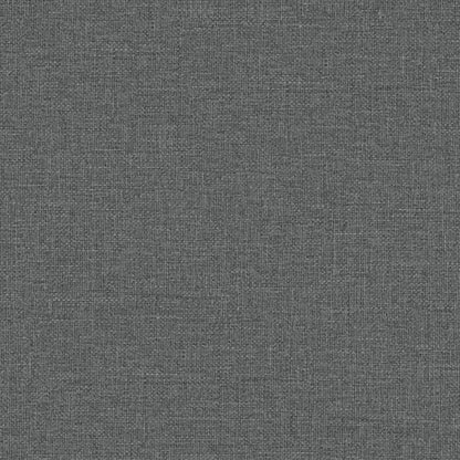 Poltrona ad Ala Reclinabile Elettrica Grigio Scuro in Tessuto