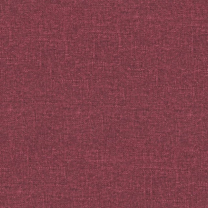 Poltrona ad Ala Reclinabile Elettrica Rosso Vino in Tessuto