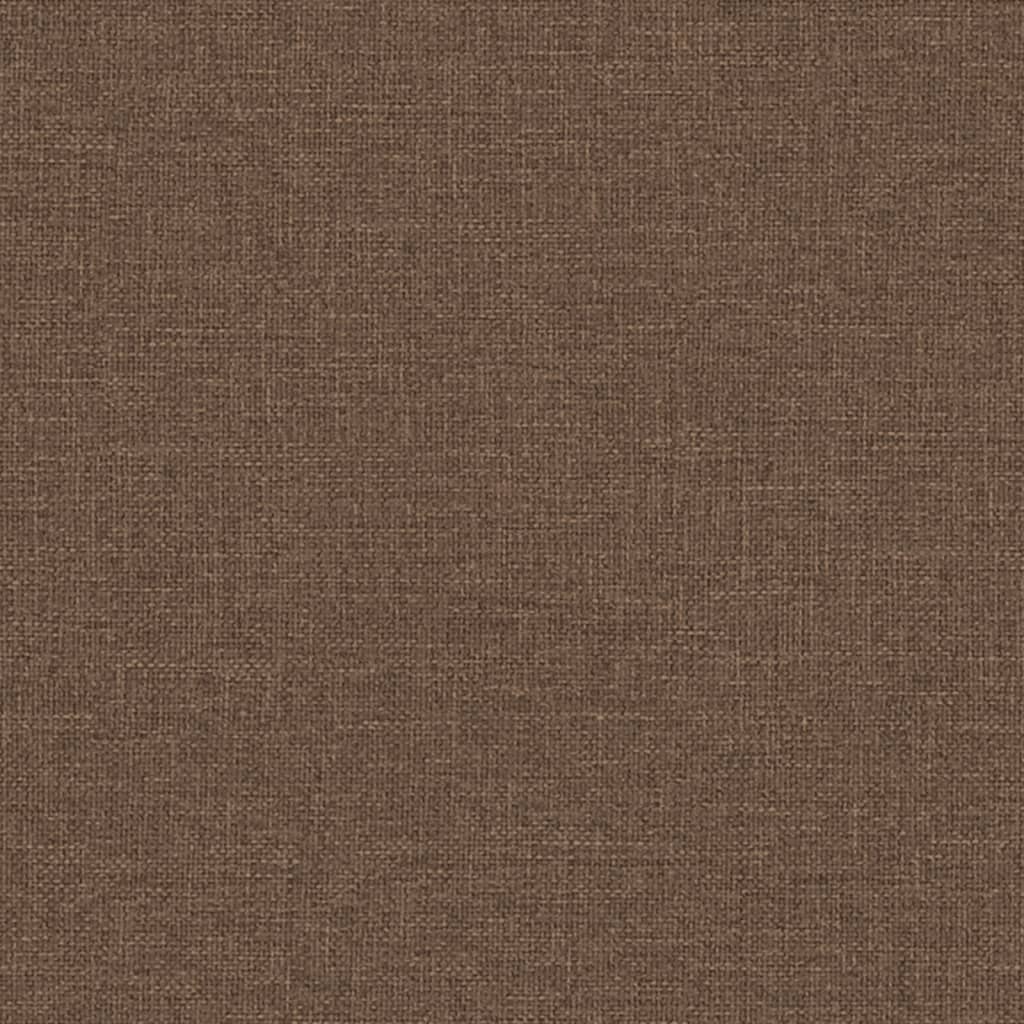 Poltrona ad Ala Reclinabile Elettrica Marrone in Tessuto