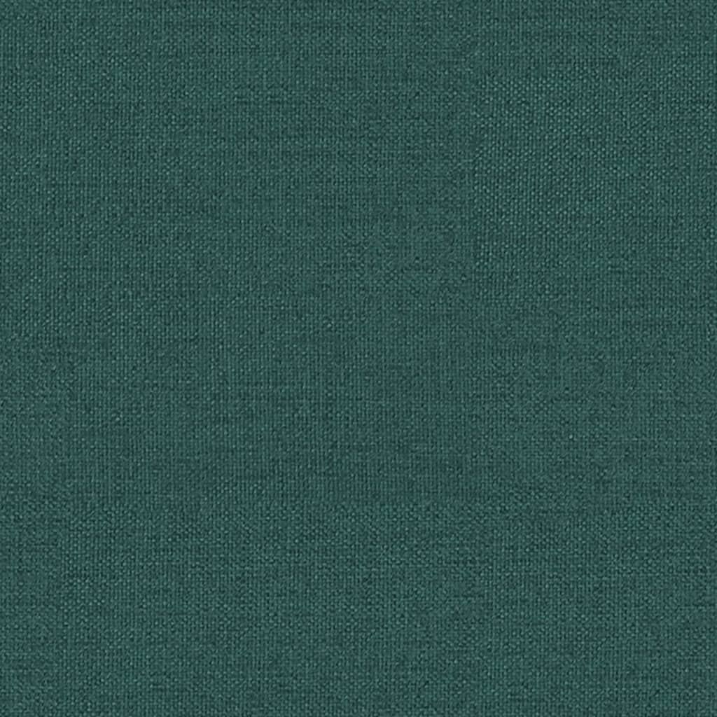 Poltrona ad Ala Reclinabile Elettrica Verde Scuro in Tessuto