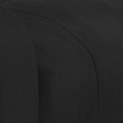 Poltrona Elettrica Reclinabile Nera in Tessuto - homemem39