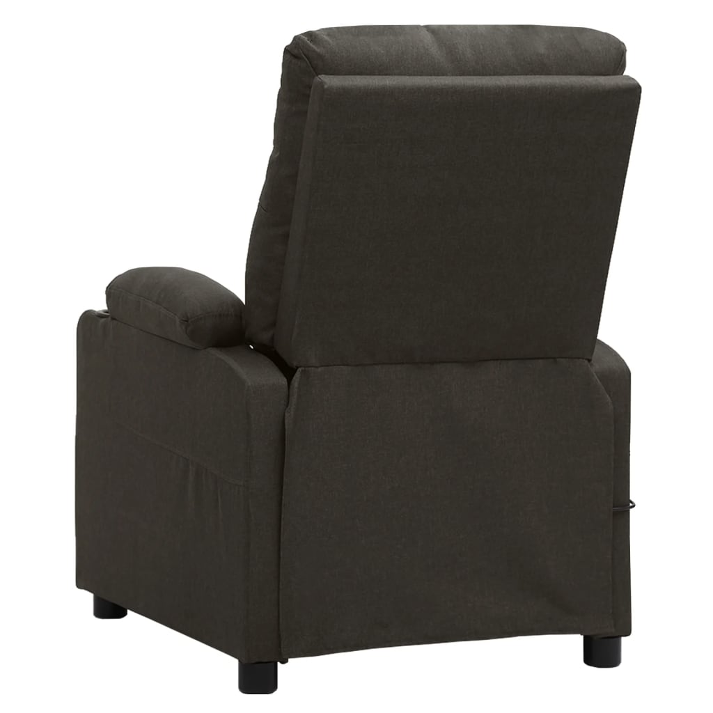 Poltrona Massaggiante Elettrica Tortora in Tessuto | homemem39