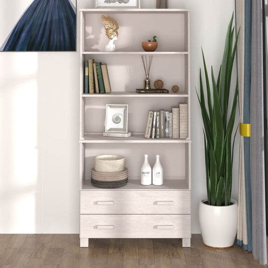 Credenza HAMAR in Legno Massello di Pino Bianca - homemem39