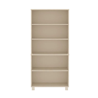 Credenza HAMAR in Legno Massello di Pino Marrone
