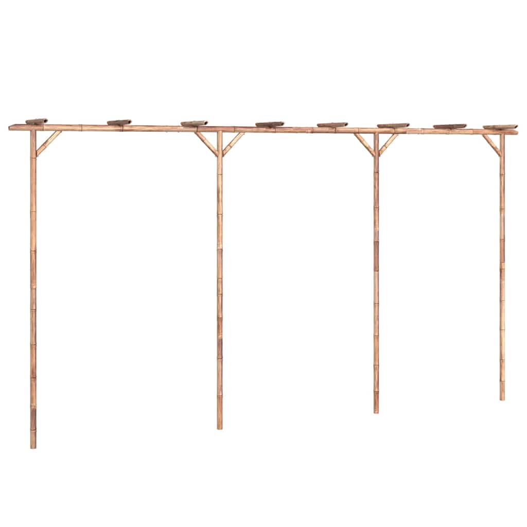 Pergola in Bambù 385x40x205 cm