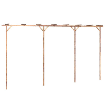 Pergola in Bambù 385x40x205 cm