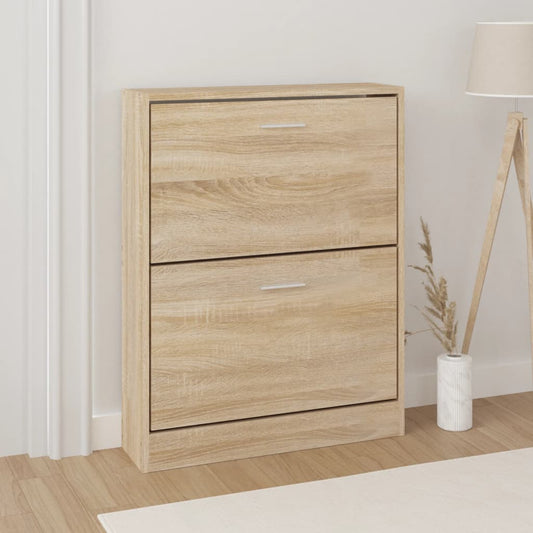 Scarpiera Rovere 59x17x81 cm in Legno Multistrato - homemem39
